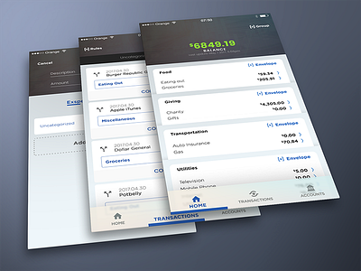 e-Wallet Redesign finance mobile app ui ux wallet