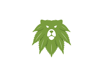 Bear Bush bear bush cannabis logo