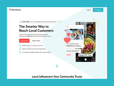 Dananza - Local Influencer Marketing influencers marketing marketplace