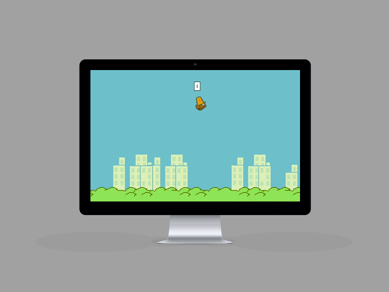 24 Hours of Flappy animations bird cirus css css3 flappy fun html5 miley music pharell svg