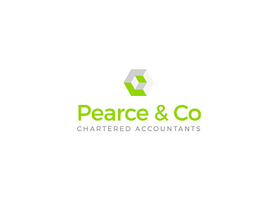 Pearce & Co branding graphic design logo