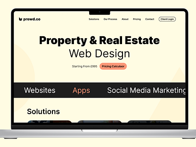 Prewd | Property & Real Estate Web Design