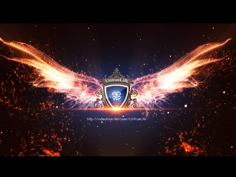 The Wing Logo wings particular nice movie logo game flame fire film epic color burn