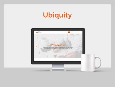 Ubiquity - Free web UI XD Template adobe xd design dvait studio flat india ui ux web