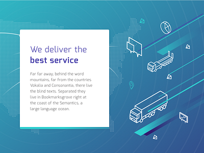 Logistics Service Landing Page