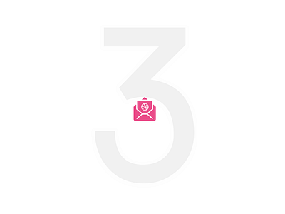 3 Invites 3 dribbble dribbble invite invitation invite shots three