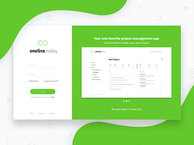 "oneline" Project Management App Design Proposal