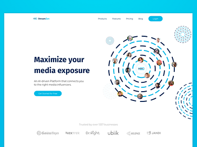 Media Outreach Landing Page