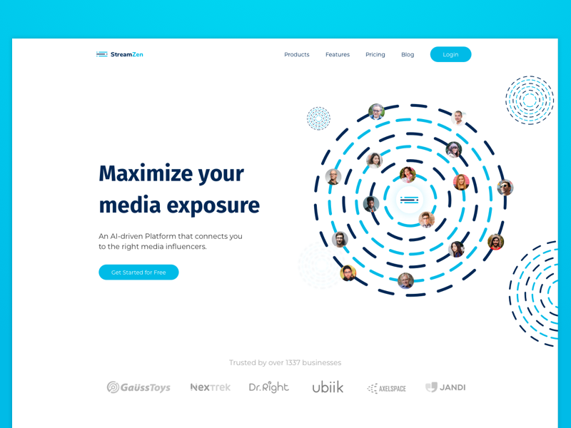 Media Outreach Landing Page exposure mongolia social campaign web landing page product social media social marketing media outreach outreach media