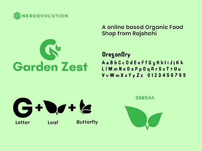 Branding - Garden Zest branding design graphic design illustration logo vector