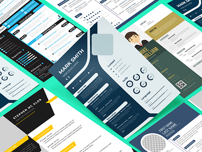 Resume Design cv design graphic design resume