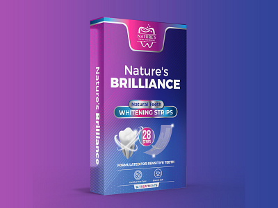 Narure's Brilliance dental design graphic design illustration label label design nature packaging packaging design