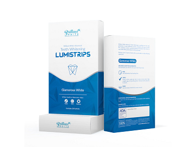 Lumistrips branding dental design graphic design illustration label label design packaging packaging design