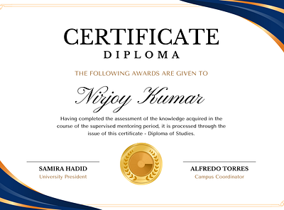 Certificate Design adobe certificate certificate design creative design graphic design illuminators graphic