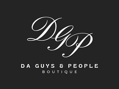 Da Guys & People Boutique Logo adobe boutique boutique logo branding graphic design illuminators graphic logo