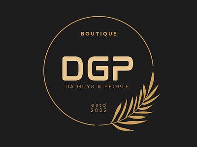 Da Guys & People Boutique Logo adobe boutique boutique logo branding concept logo design graphic design illuminators graphic logo