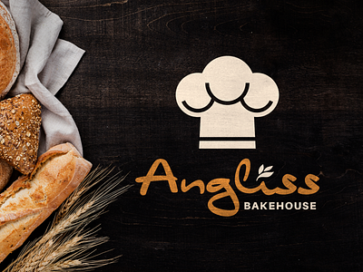 Angliss Bakehouse bakery branding logo minimalist modern