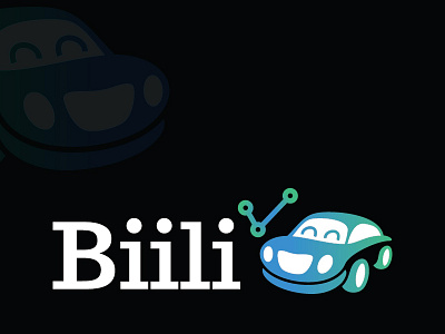 Biili The Car car fun logo modern