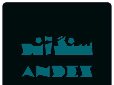 سنگ آند - لوگوتایپ فارسی هماهنگ با نسخه‌ی فارسی branding graphic design logo
