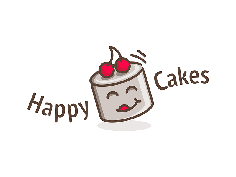 Oh Happy Cake // Logo Re-Design by Sarah Sandford