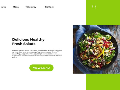 FOOD SALAD HERO PAGE