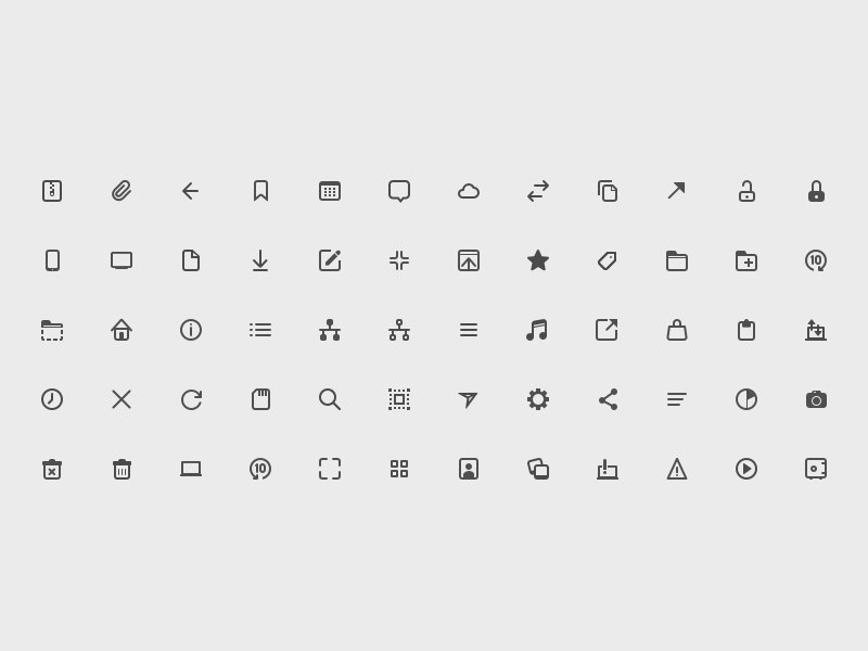 An icon set that never made it framer flat icons