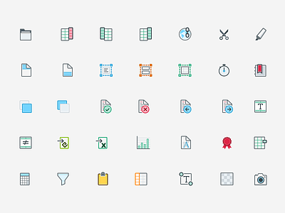 OfficeSuite icons android document excel icons office presentation sheet spreadsheet word