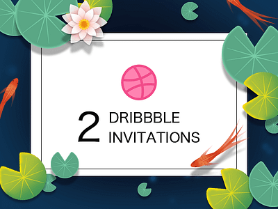 Dribbble invitations