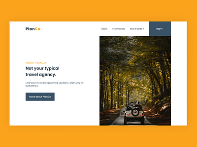 PlanCo - About Page