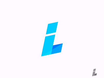 INNOVEOS | logo concept blue brand clean i logo mark monogram smart