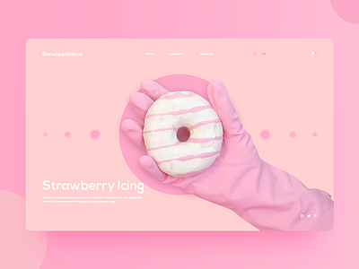 Donutswithlove | UI experiment
