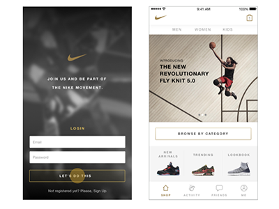 Nike App app chat shopping