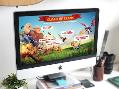 Clash of clans site