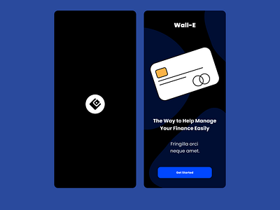 Splash Screen - Wallet Apps app branding design design idea graphic design idea illustration logo on boarding on boarding splash screen ui ui ux ux wallet wallet apps wallet design wallet on boarding wallet splash screen