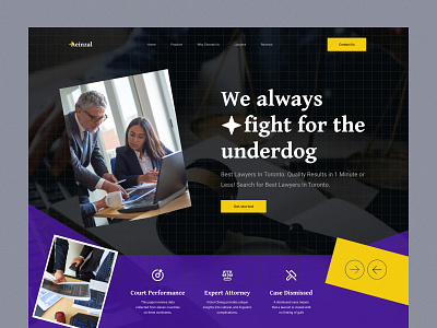 Law Firm Website Design branding design illustration landing page mobile app ui visual design web design website design