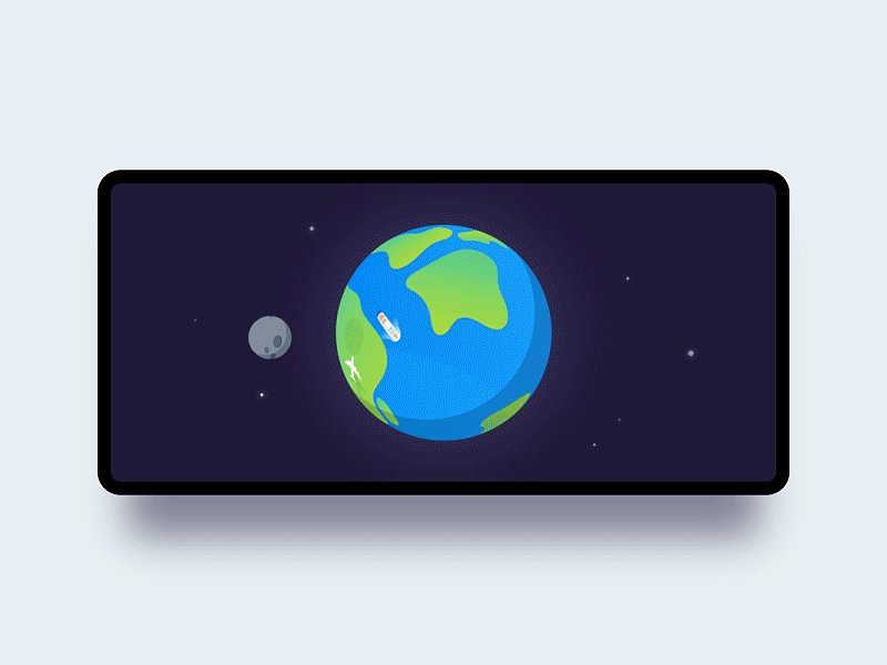 Protect our earth animation app earth environment motion protect