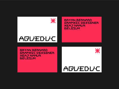 Aqueduc Typeface color design graphicdesign graphism illustration typeface typeface design typography vector
