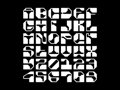 Blockus Typeface design graphic design type type design typeface typography