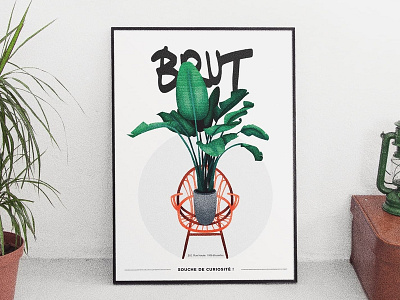 BRUT. art color design graphism illustration minimalist poster texture typography vector
