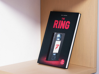 THE RING art color cover cover book design graphism novel photography typography