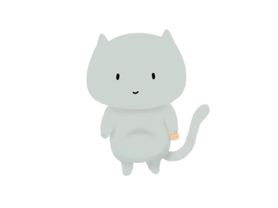 Snack Cat animation cat drawing illustration procreate