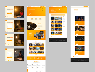 Innovative Pathshaala - Website Revamp adobe xd branding elearning figma graphic design interface design logo ui user research