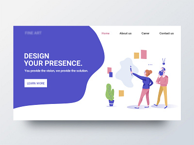 Landing page