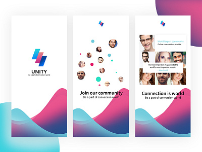 Unity app community connection peoples world