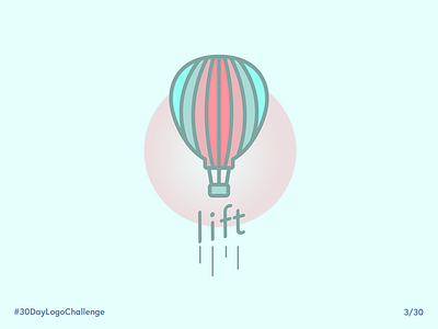 Logo Challenge I Balloon 30day air balloon challenge hot logo