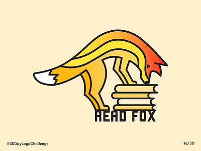 Logo Challenge I Fox 30day animal challenge fox illustration logo read