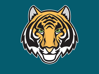 Tiger logo mascot logo sports tiger