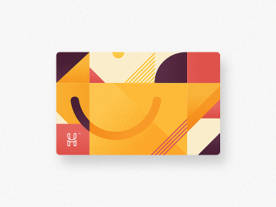 Happspace Card design autumn branding card colors design happspace yellow