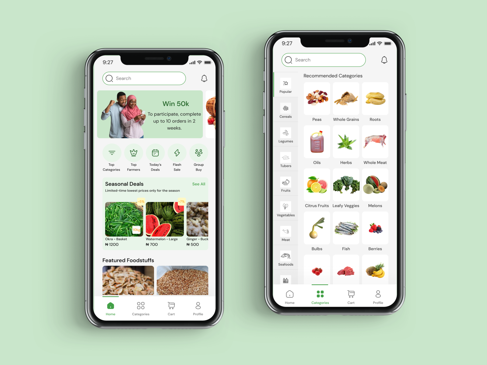 home-and-categories-pages-by-theresa-nnajiofor-on-dribbble