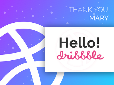 First Shot dribble firstshot gradients graphicdesign typography